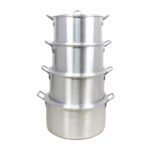 8pc Jumbo Stainless Steel Pot Set For Sale in South Africa