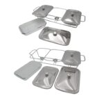 3-Division Glass Chafing Dish (1.5L x 3) Silver For Sale in SA - Image 2