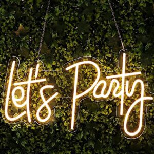 Let’s Party LED Sign