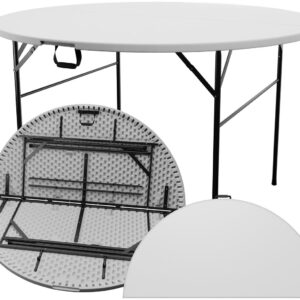 1.6m Round Folding Table (8-10 Seater) | Heavy-Duty & Portable SA